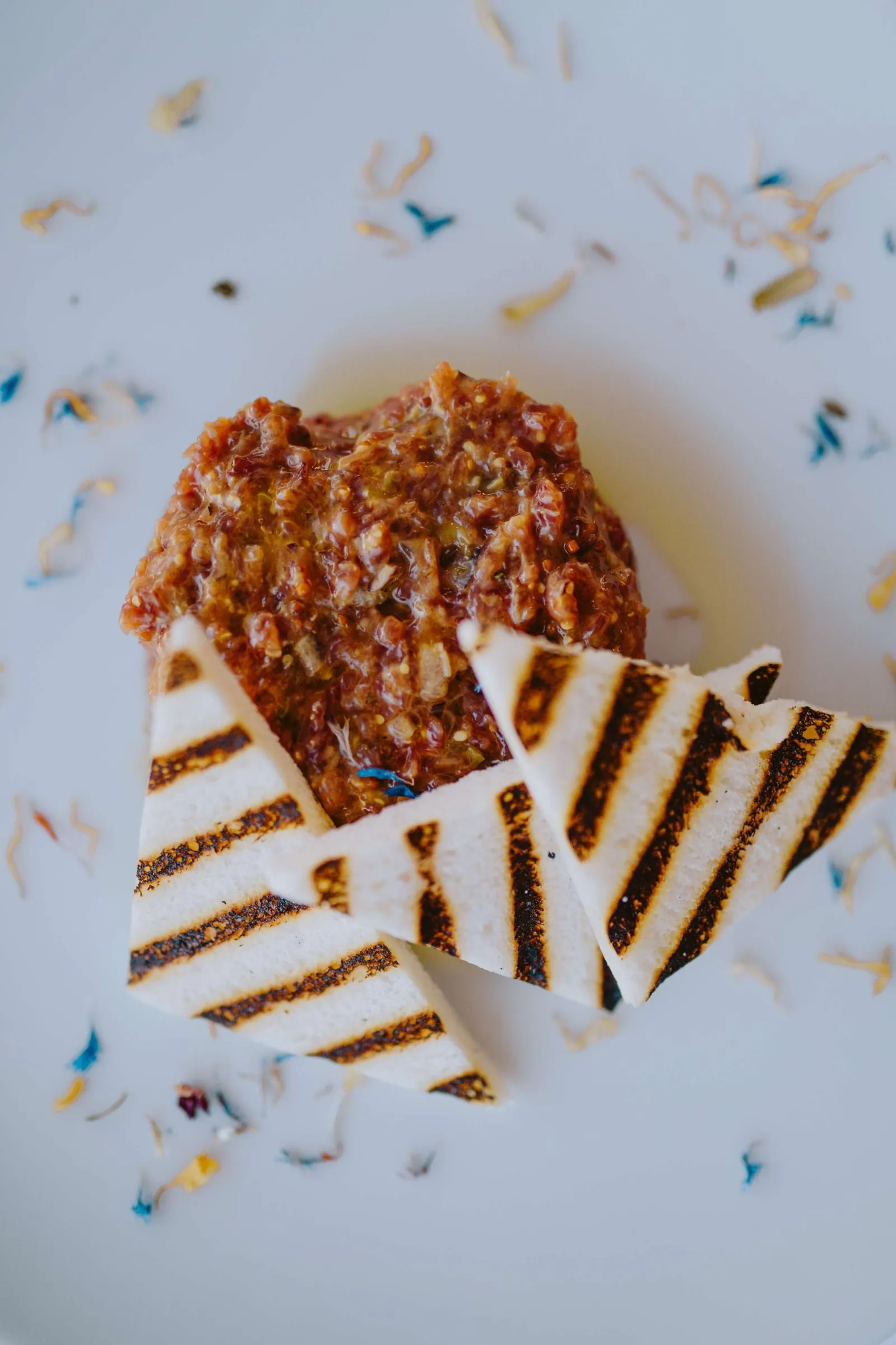 Tartare di Fassona piemontese alla Fabio, preparata al tavolo